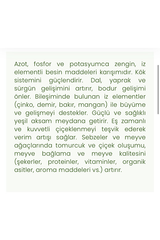 18.18.18 Me Toz Gübre 25 Kg Yeni Ambalaj