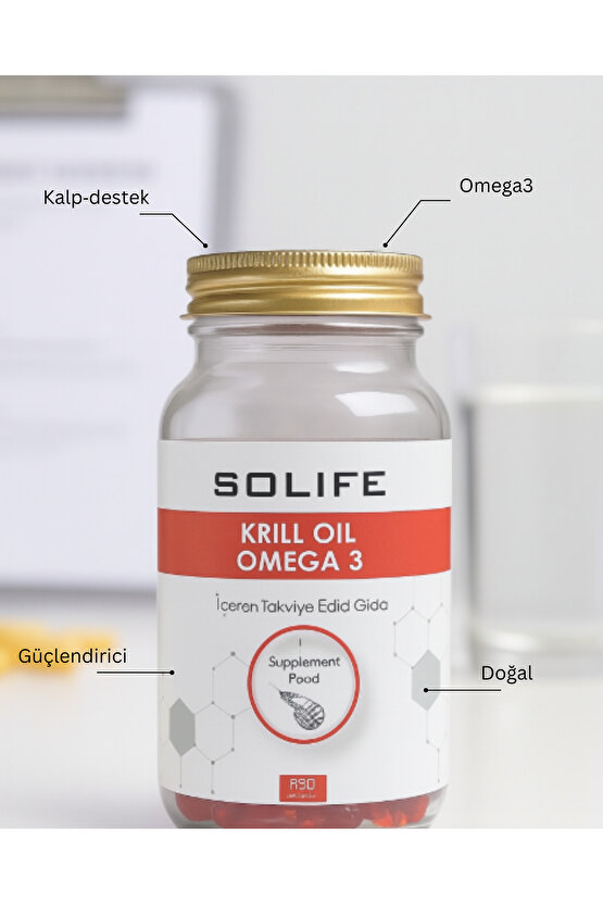 Krill Oil Omega-3 30 Kapsül