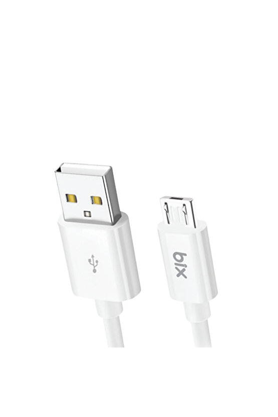 bx100mw 3a usb-a to mıcro usb Chargıng cable,Beyaz