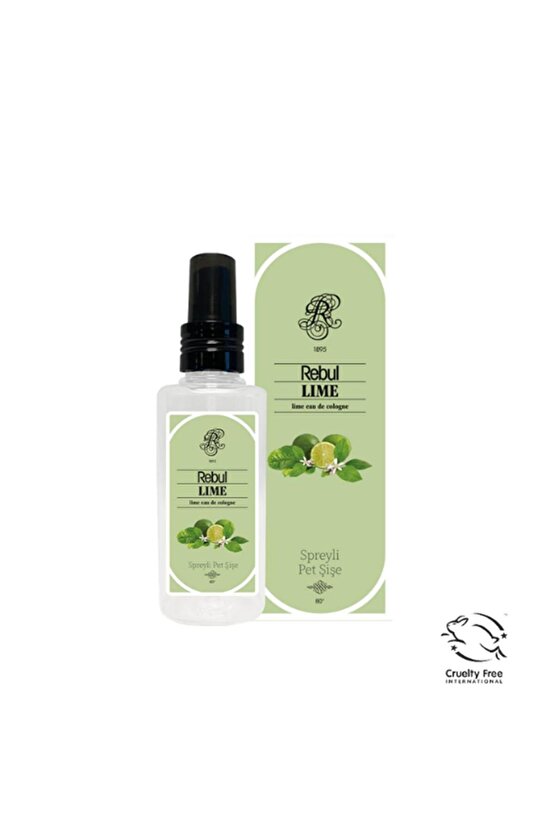 125ml Lime Spreyli Kolonya Pet