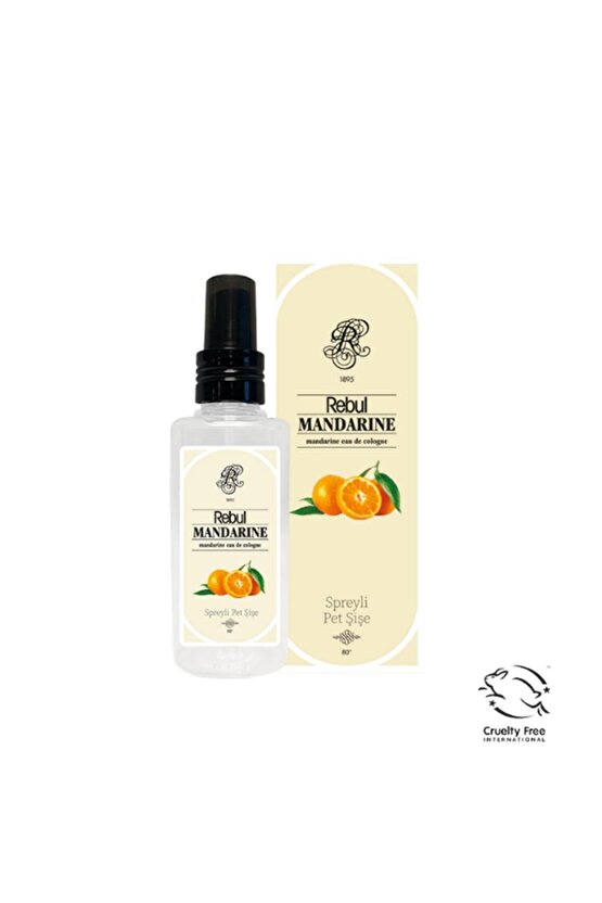 125ml Mandarine Spreyli Kolonya Pet