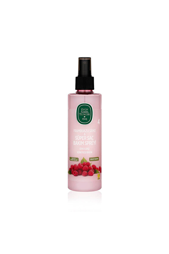 Frambuazlı Sirke Ve Süper Saç Bakım Spreyi 210 Ml