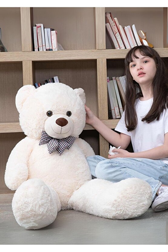 90 CM PELUŞ AYI OYUNCAK - HEDİYELİK- YUMUŞAK- İTHAL KUMAŞ