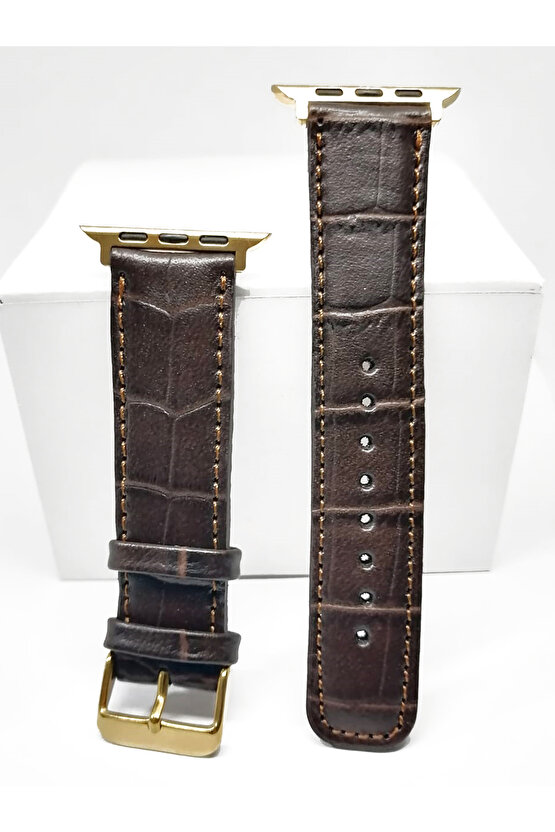 Akıllı saat Uyumlu   Deri Saat  Kordonu   32mm 38mm  kahverengi