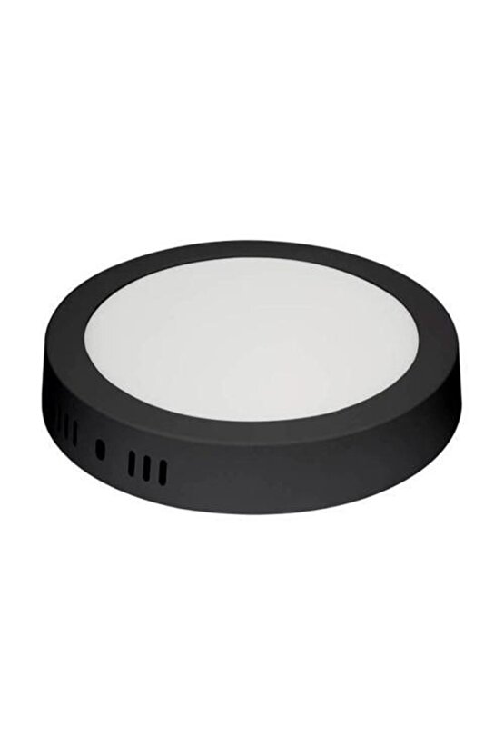 Yuvarlak Metal Kasa, 18 Watt,3200K, Ultra Kaliteli Sıva Üstü Led Tavan Armatürü