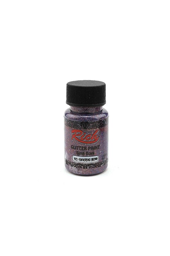 Glitter Paint Simli Boya 50 cc. 9022 KAHVERENGİ