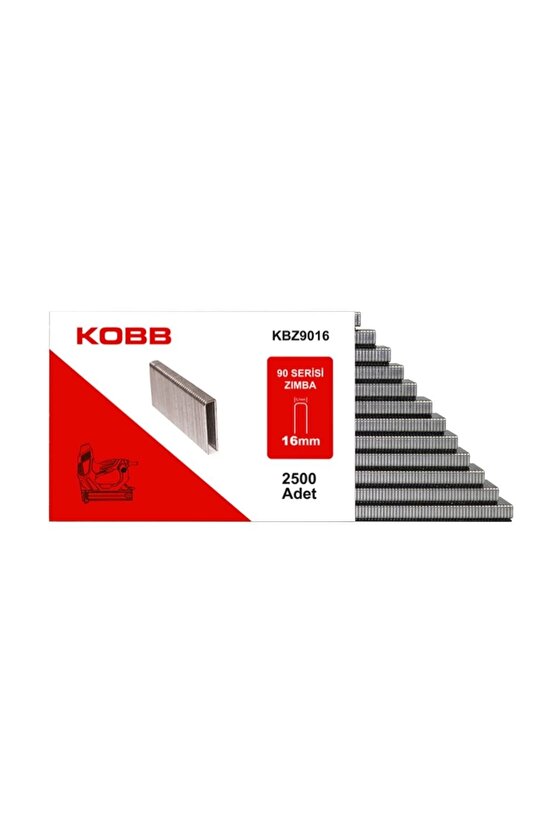 KBZ9016 16mm 2500 Adet 90 Serisi Ağır Hizmet Tipi Zımba Teli