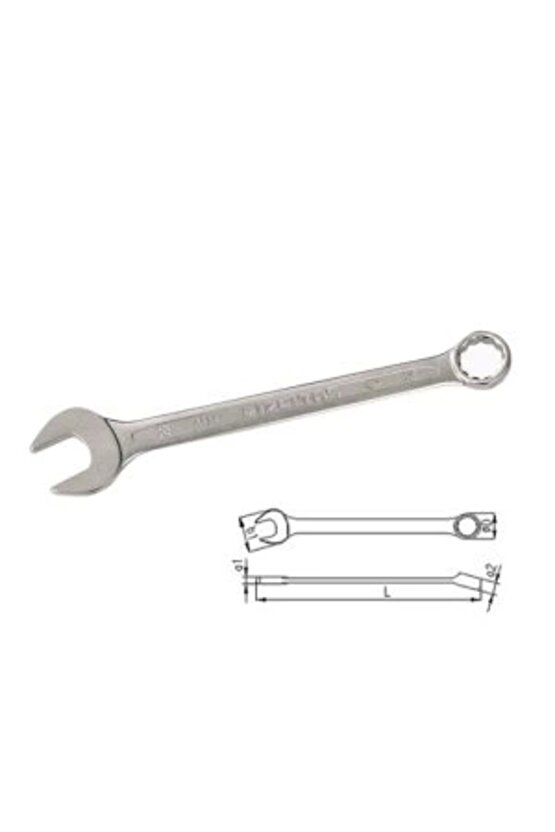 İzeltaş 0320 02 0010 10mm Kombine Anahtar Kısa Boy