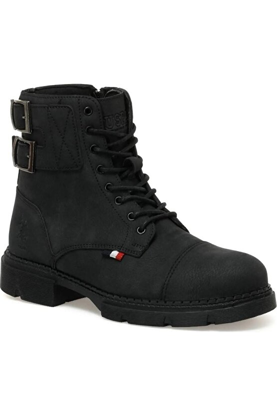 U.S.POLO ASSN PETROS 2PR SİYAH COMFORT CASUAL ERKEK POSTAL BOT