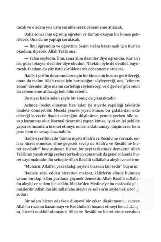 Sahihi Buhariden Sohbetler Ve Nasihatler