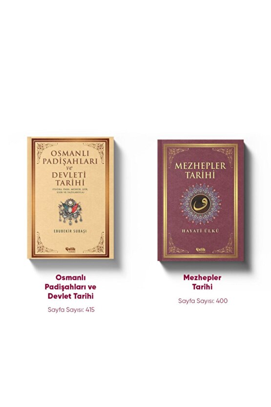 Tarih Serisi Seti • Mezhepler Tarihi • Peygamberler Tarihi • Islam Tarihi • Osmanlı Devlet Tarihi