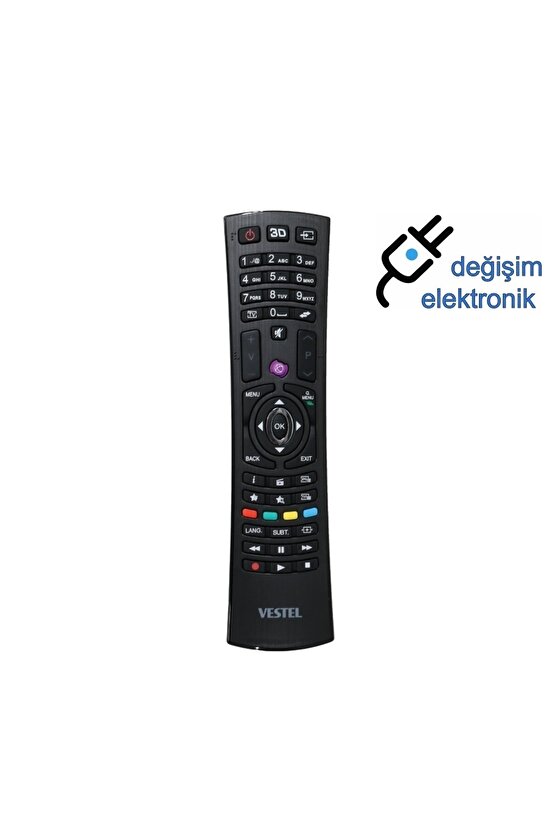 Vestel 40fb7100 Smart Led Tv Orjinal Kumandası