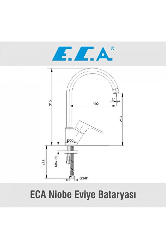 Niobe Eviye Bataryası ( Mafsallı)