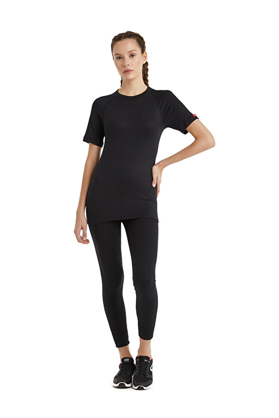 Unisex Termal Tişört 2. Seviye 9258 - Siyah
