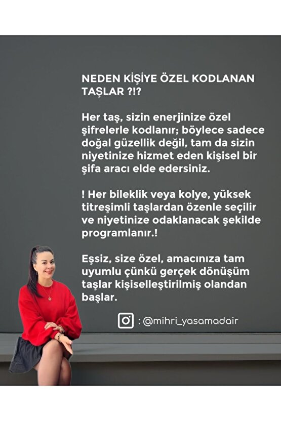 Doğaltaş Berrak Rüya Bilekliği