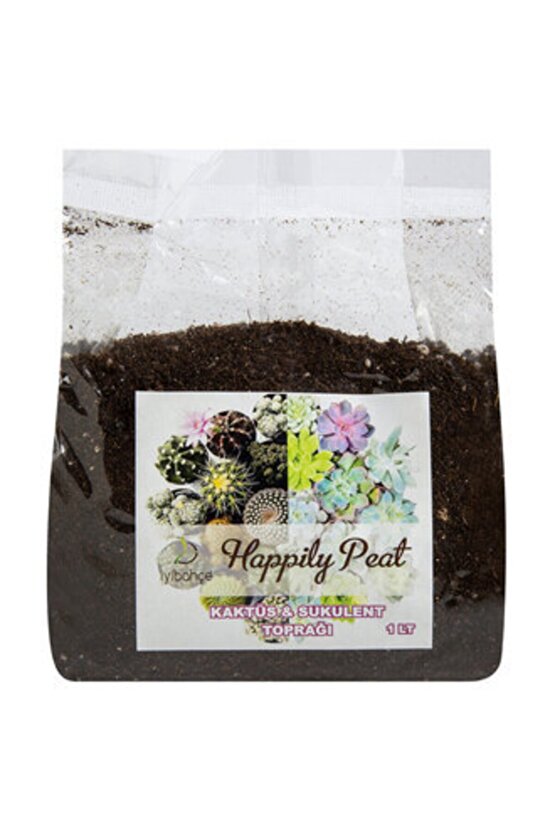 Happily Peat Kaktüs Sukulent Toprağı 1 lt