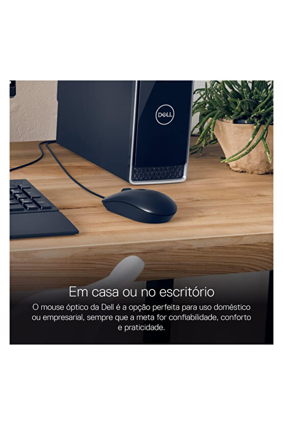 MS116 Optik Kablolu Mouse Siyah 570-AAIR