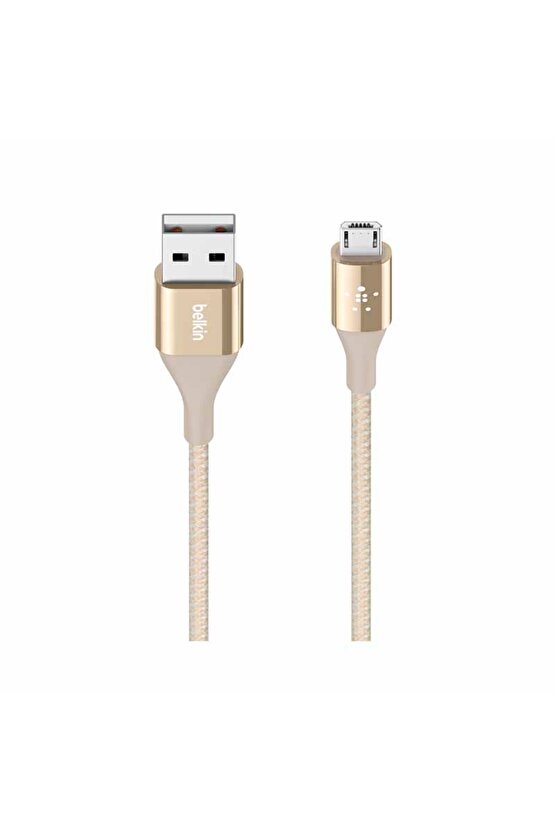 Premium Kevlar Micro Usb 2.4A Kablo 1.2M,Rose Gold