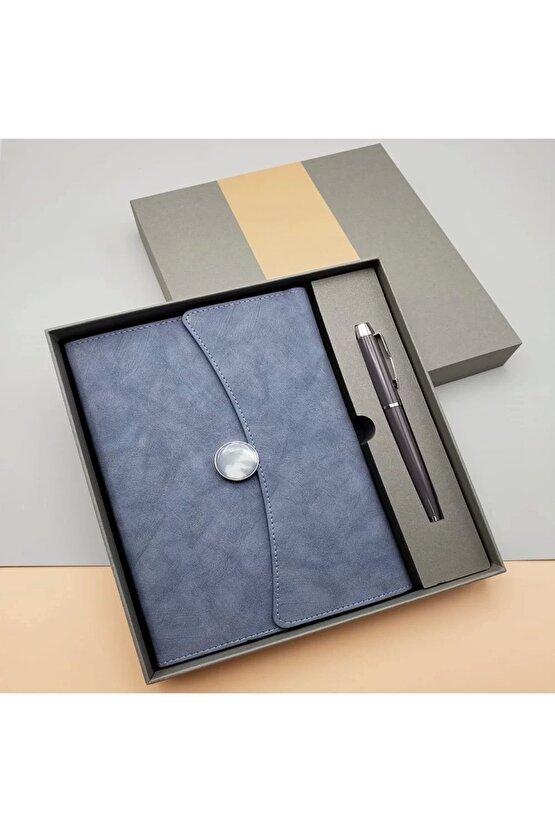 Kutulu Defter Kalem Set