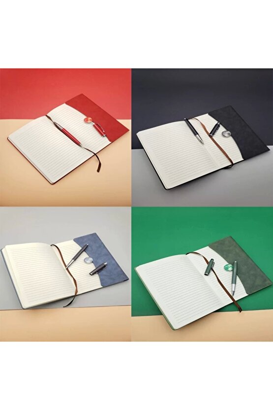 Kutulu Defter Kalem Set