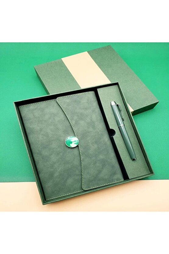 Kutulu Defter Kalem Set