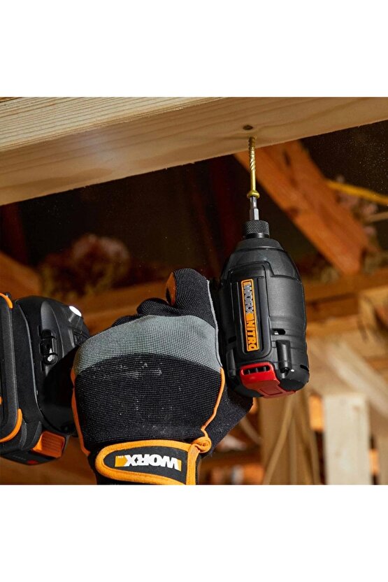 WX265.9 20Volt 200Nm Kömürsüz Profesyonel Şarjlı Darbeli Tornavida (Akü Dahil Değildir)