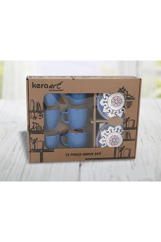 Ottoman Kahve Fincan Takımı 12 Parça