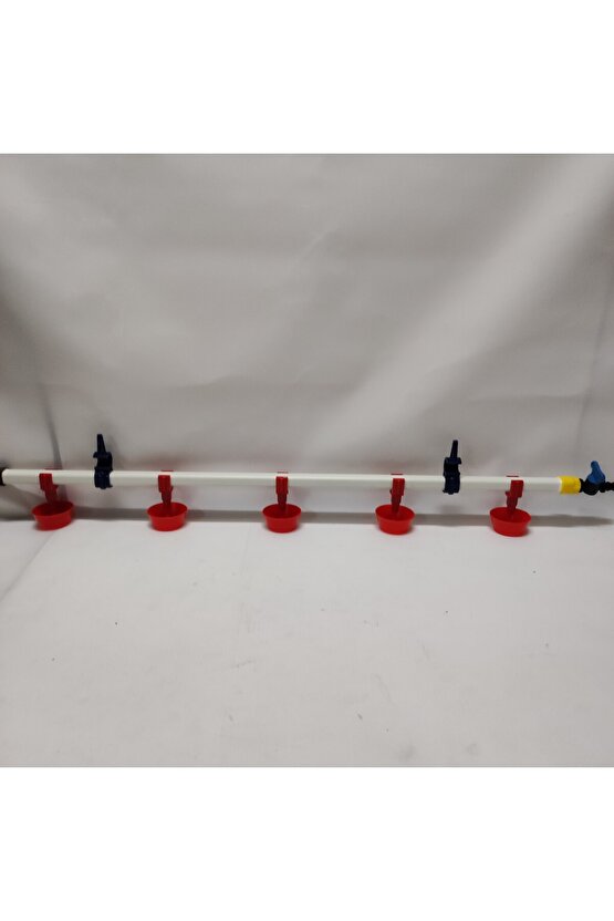 OTOMATİK NİPEL TAVUK SULUK 100 CM YAYLI ÇANAK 1 MT