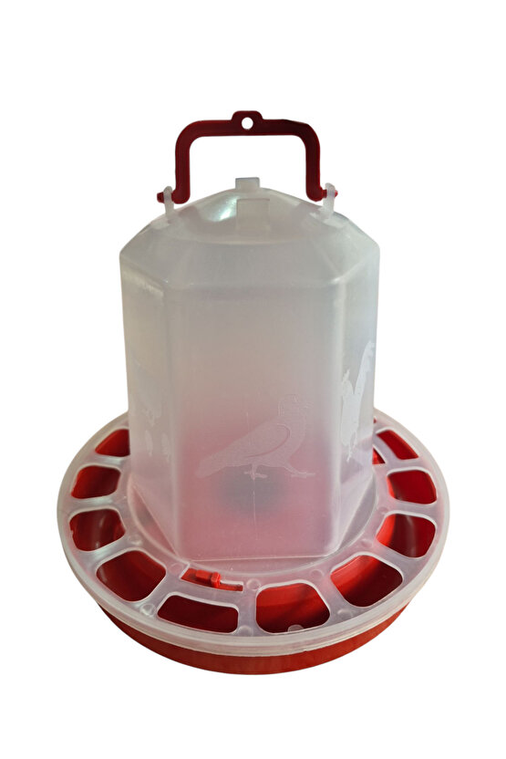 CİVCİV YEMLİK 4.5 KG + CİVCİV SULUK 4.5 LT KUŞ KEKLİK BILDIRCIN TAVUK YEMLİK SULUK