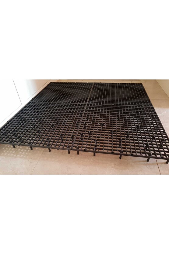 Kümes Kafes Taban Izgara 1 M2 4 Adet 50*50 Kalın Üzerinde İnsan Yürüyecek Kadar Sağlam Izgara