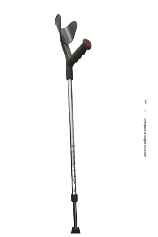 KANEDYEN Metal Dirsek Destekli Baston (TEK)