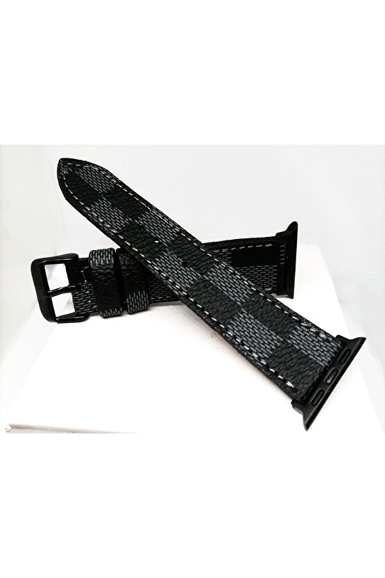 Akıllı saat Uyumlu  Deri Ustune kumas baskı  32mm 38mm çoklu renk