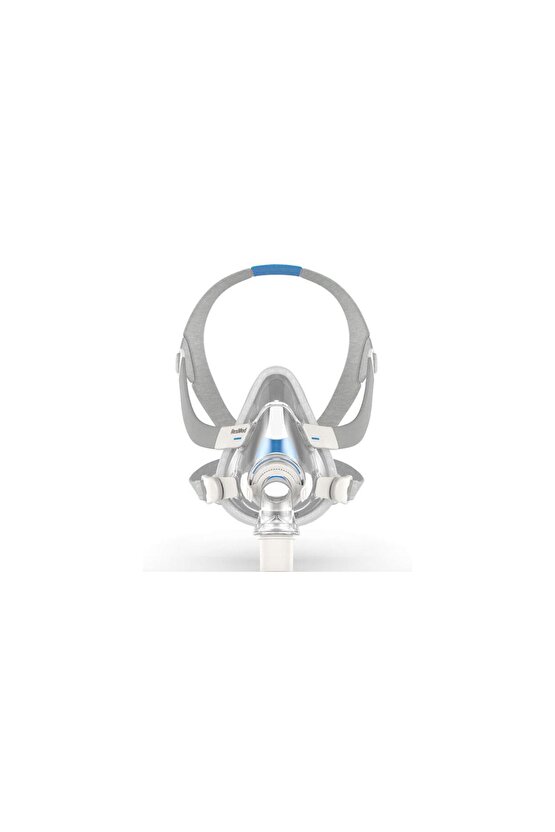 AirFit F20 CPAP BPAP Silikon Tam Yüz Ağız Burun Maskesi - Büyük Boy  Large