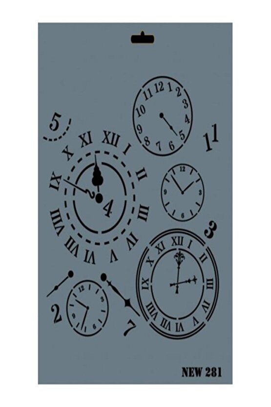 Stencil New Seri 281 25x35