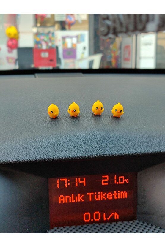 Otomobil Aksesuarı Dikiz Aynası Aksesuarı Dikiz Aynası Süsü Civciv Mini Set Civcivler