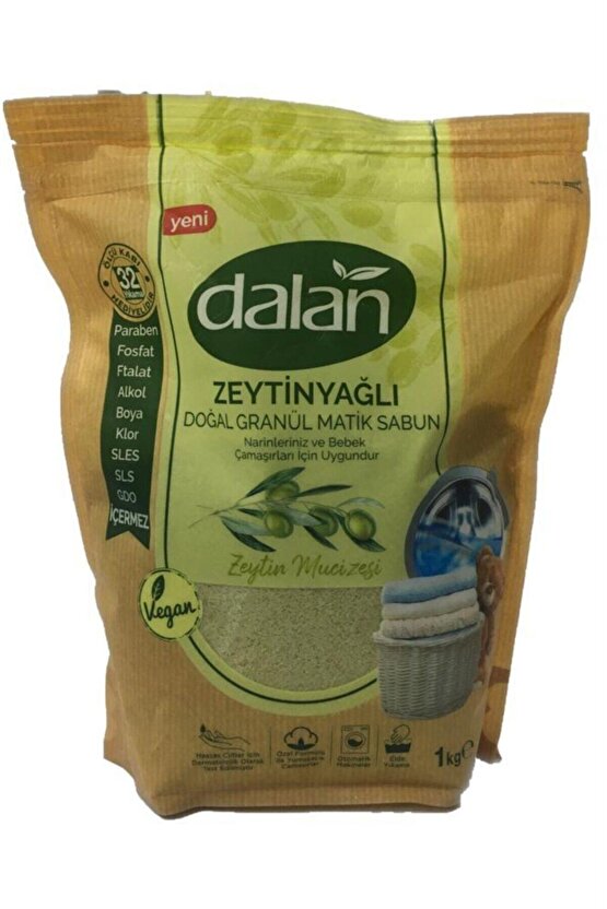 Granül Sabun Tozu 1 Kg Bebekler Için Zeytinyağlı