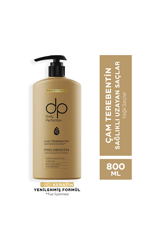 Daıly Perfection1 Adet Çam Terebentin Şampuan(800 ML) 1 Adet Saçkremihindistan Cevizi (500 ML)