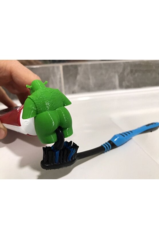 Shrek Diş Macunu Kapağı