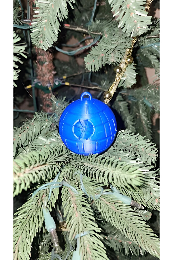 Death Star Topu Yılbaşı Ağacı Süsü Topu