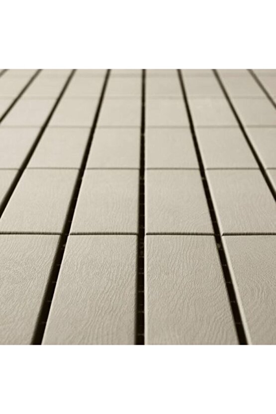 Parke Balkon Teras Yer Döşemesi, Bej ( 30 X 30 Cm 9 Adet ) 0.81 M2
