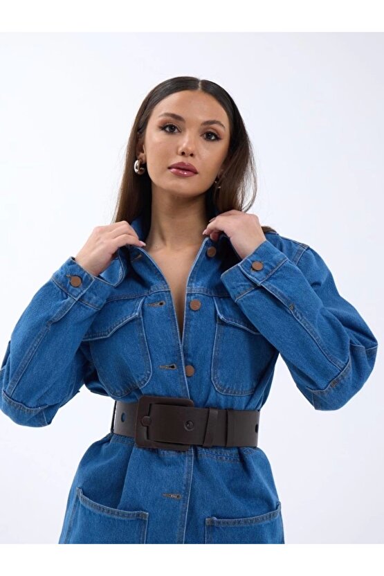 Myterrax 6578 Kot Ceket-mavi