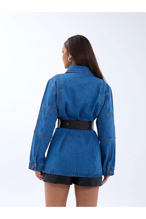 Myterrax 6578 Kot Ceket-mavi