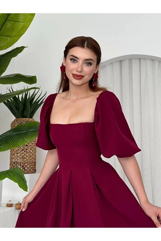 Moda Shop & Butik Jama Midi Boy Elbise