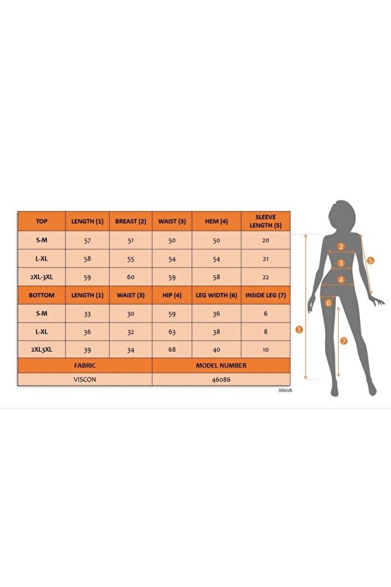 Kadın Kısa Kollu Bisiklet Yaka Baskılı Viskon Bluz Ve şort Ikili Takım - 2XL-3XL - Kırmızı