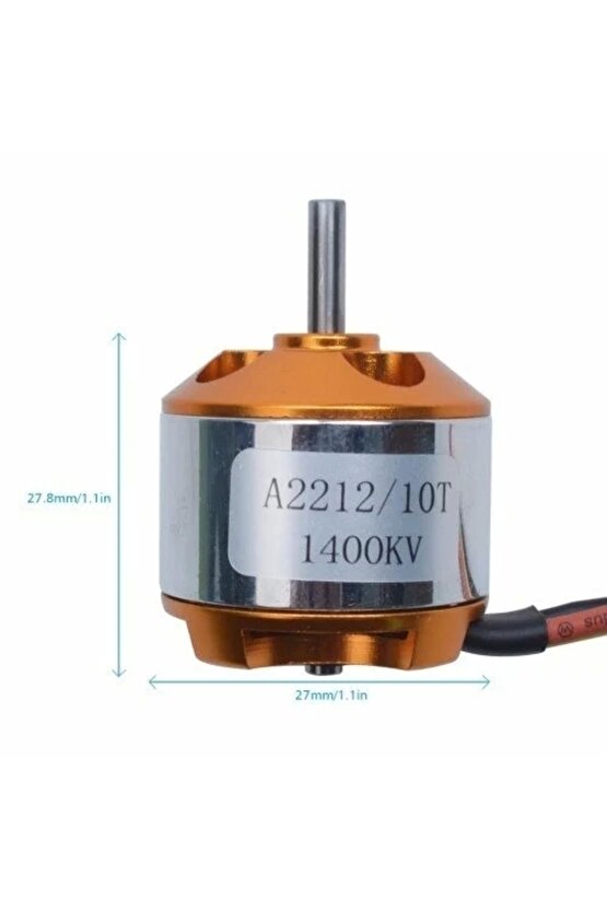 A2212 1400KV Fırçasız Motor