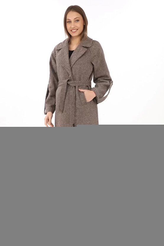 Unisex Bisiklet Yaka Baskılı Oversize T-Shirt - Siyah