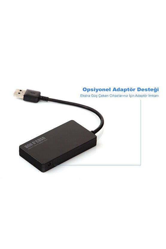 Ac- Usb341 Connect Master 4 Port Usb 3.0 Usb Hub Çoklayı
