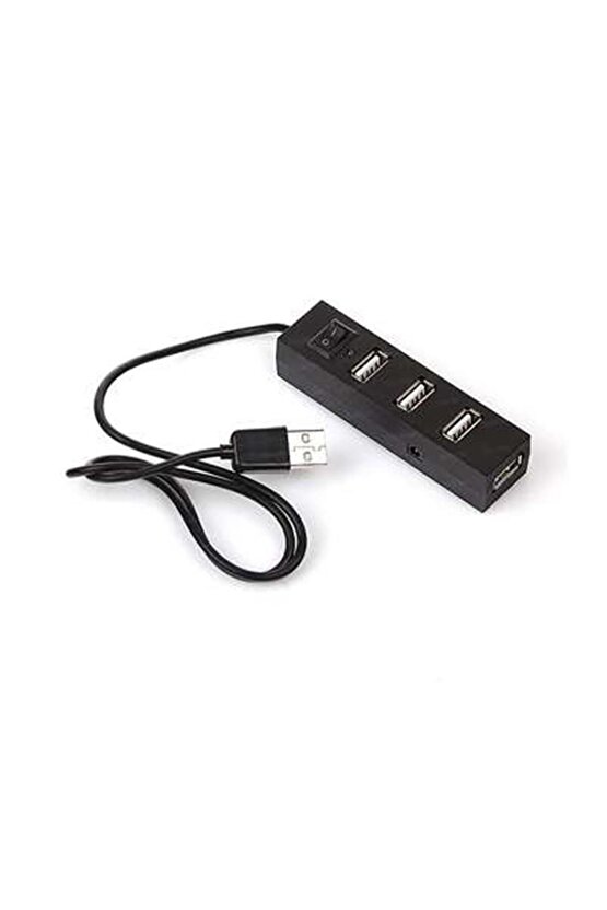 DK-AC-USB241 4 Port Açma-Kapama Butonlu USB2