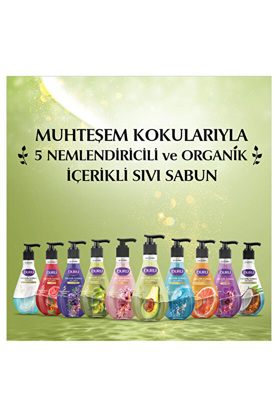 Organik İçerikli Sıvı Sabun 500Ml,Avokado