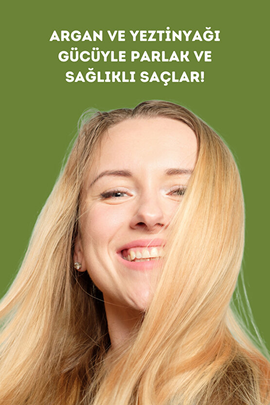 Argan & Zeytinyağlı Şampuan, Dökülme Karşıtı, Besleyici ve Onarıcı, 675 ml